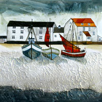 Woodbridge Tide Mill. An Open Edtion Print by Anya Simmons.